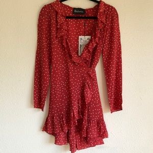 Realisation Par Red Star Diana Ruffle Dress S